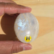 Grey Moonstone Palmstone with Blue Flash | Option H