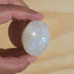 Grey Moonstone Palmstone with Blue Flash | Option H