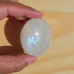 Grey Moonstone Palmstone with Blue Flash | Option H