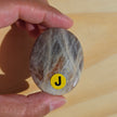 Grey Moonstone Palmstone with Blue Flash | Option J