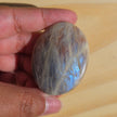Grey Moonstone Palmstone with Blue Flash | Option J