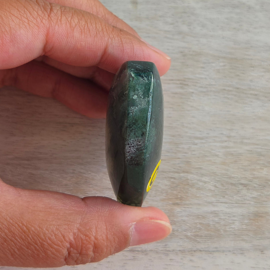 Moss Agate Heart | Option C