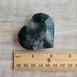 Moss Agate Heart | Option D