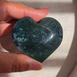 Moss Agate Heart | Option F