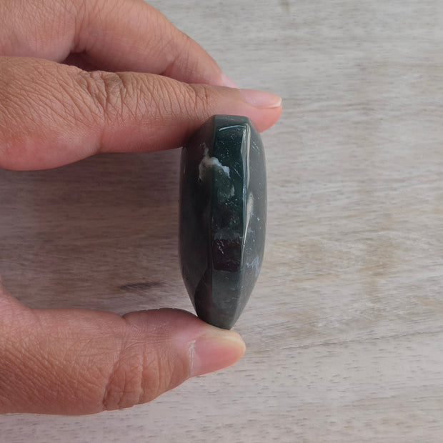 Moss Agate Heart | Option I