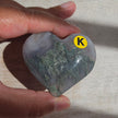 Moss Agate Heart | Option K