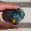 Moss Agate Heart | Option D