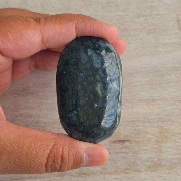 Moss Agate Palmstone | Option I
