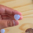Mini Blue Chalcedony Heart | One Individual Heart