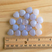 Mini Blue Chalcedony Heart | One Individual Heart